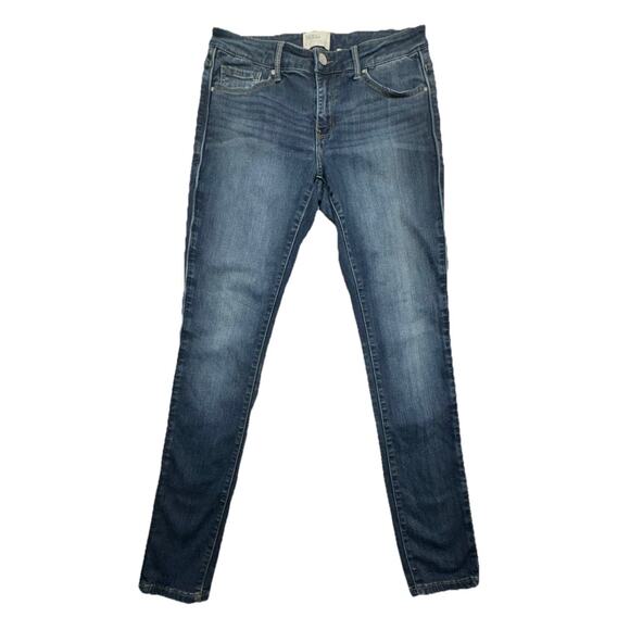 BKE Payton Ankle Skinny Jeans Women Size 29R Blue Dark Wash Denim - Picture 1 of 9